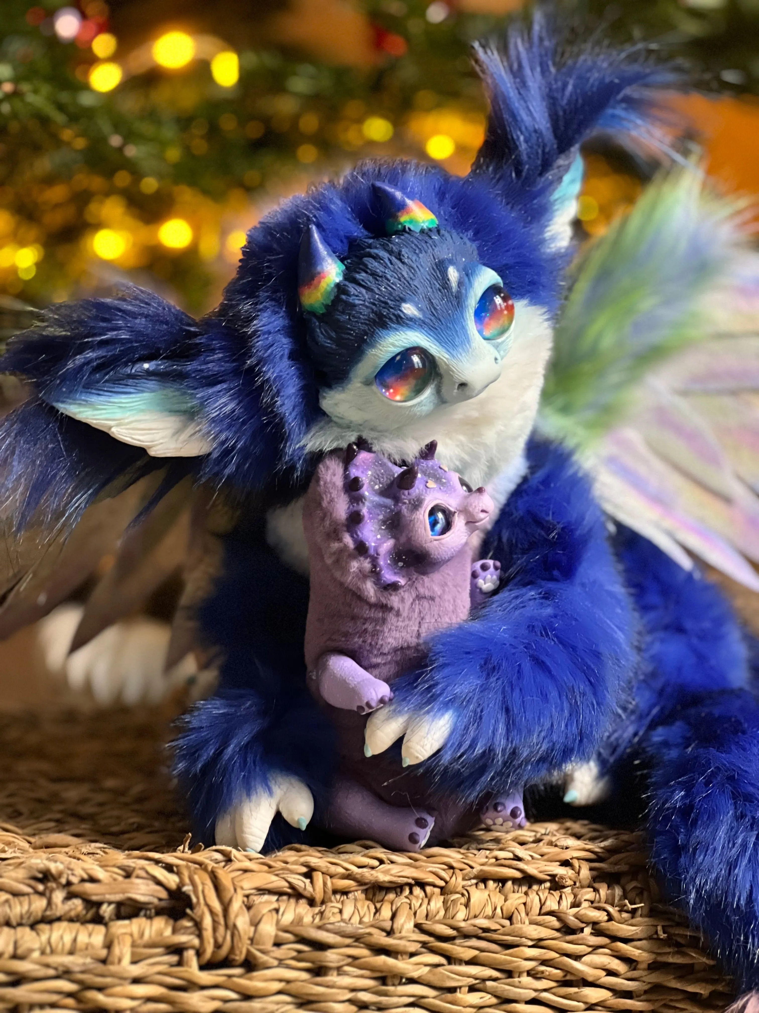 Dragonbird and Tinyceratops - a pair of Best Friends