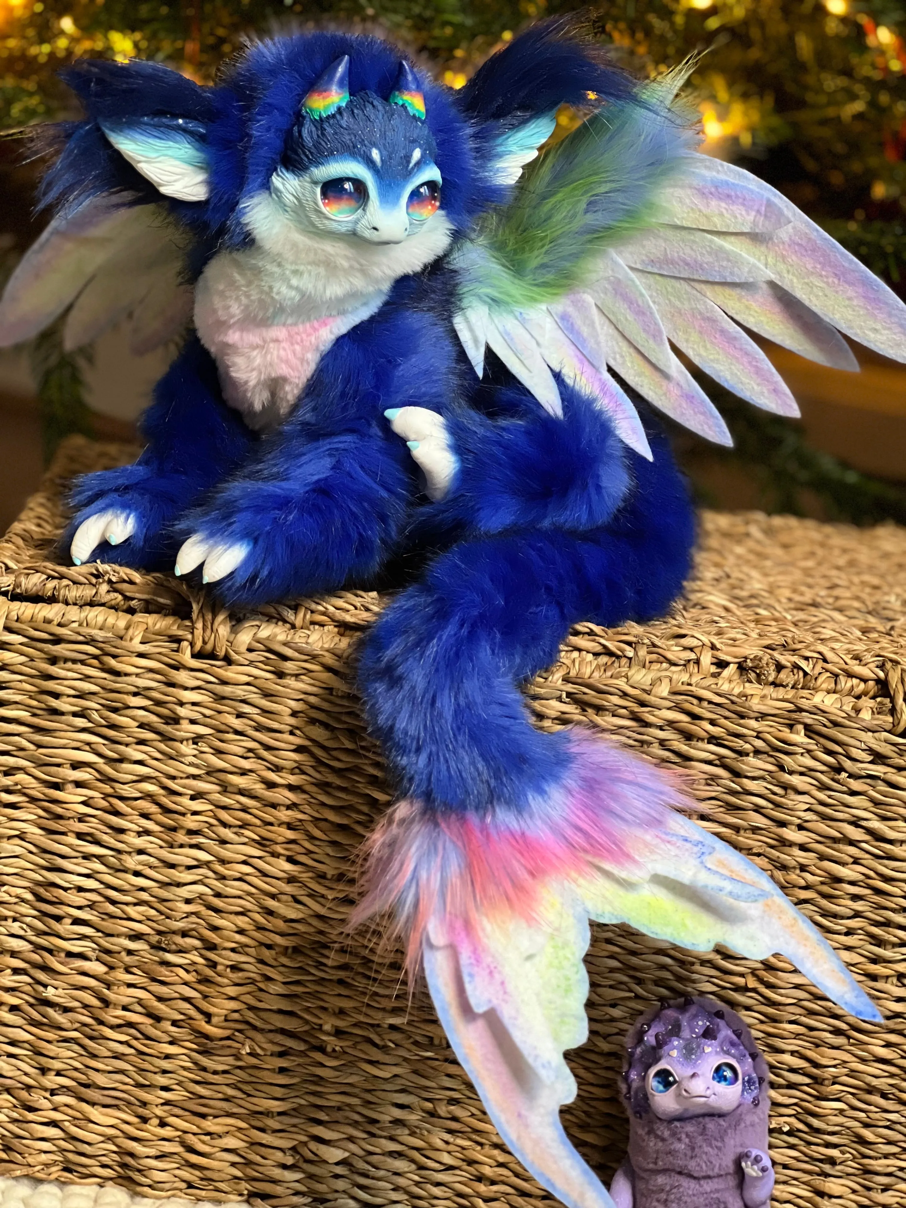 Dragonbird and Tinyceratops - a pair of Best Friends