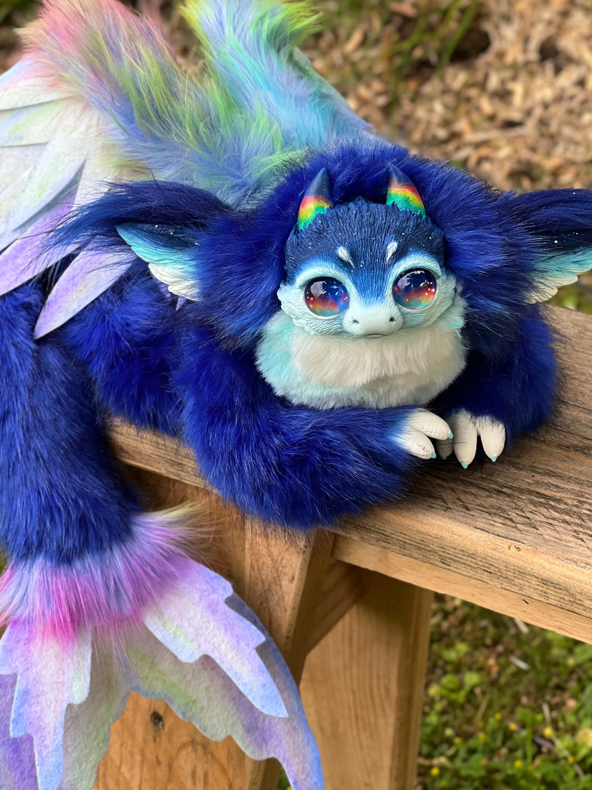 Dragonbird - cosmic blue