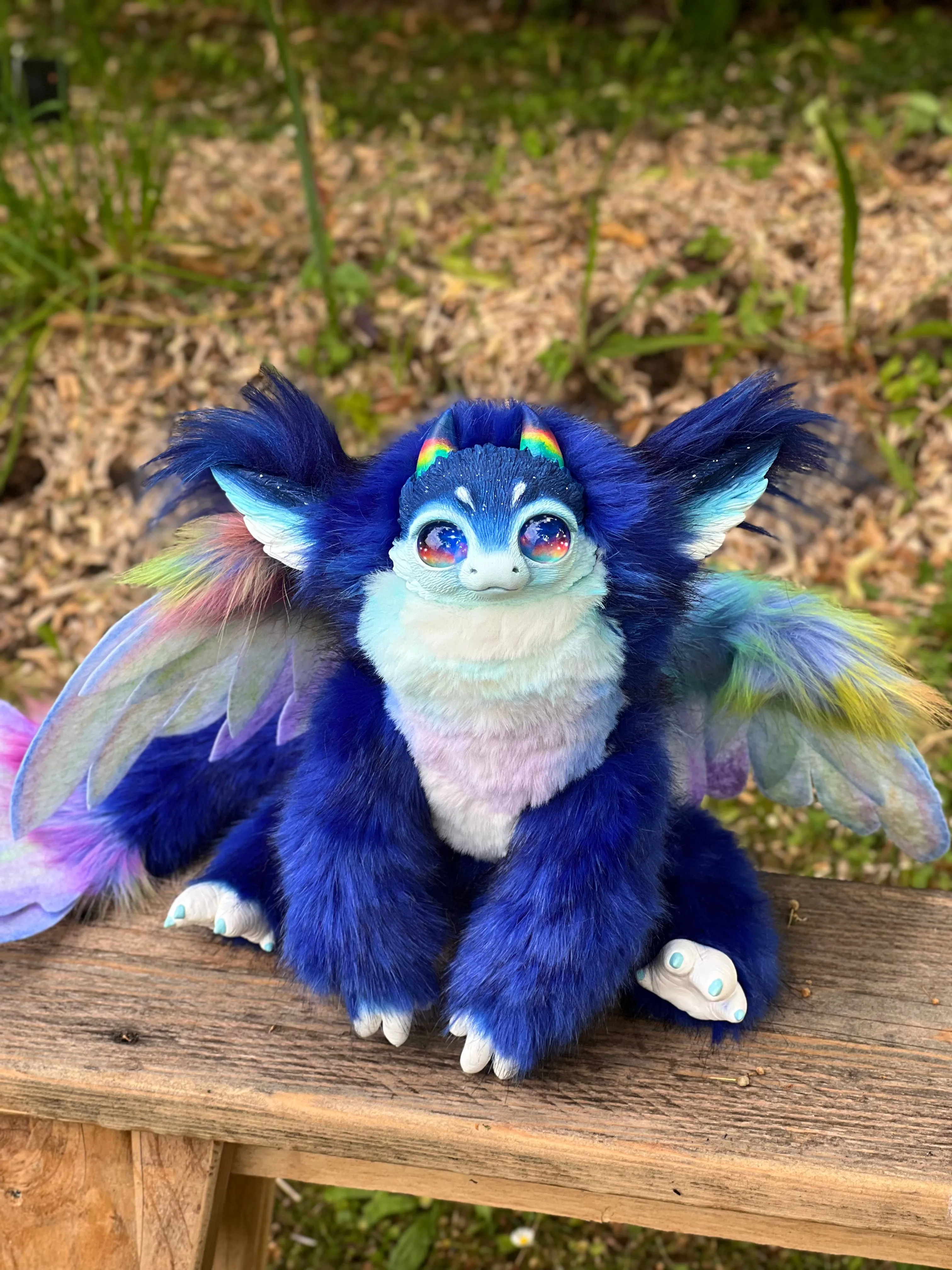 Dragonbird - cosmic blue
