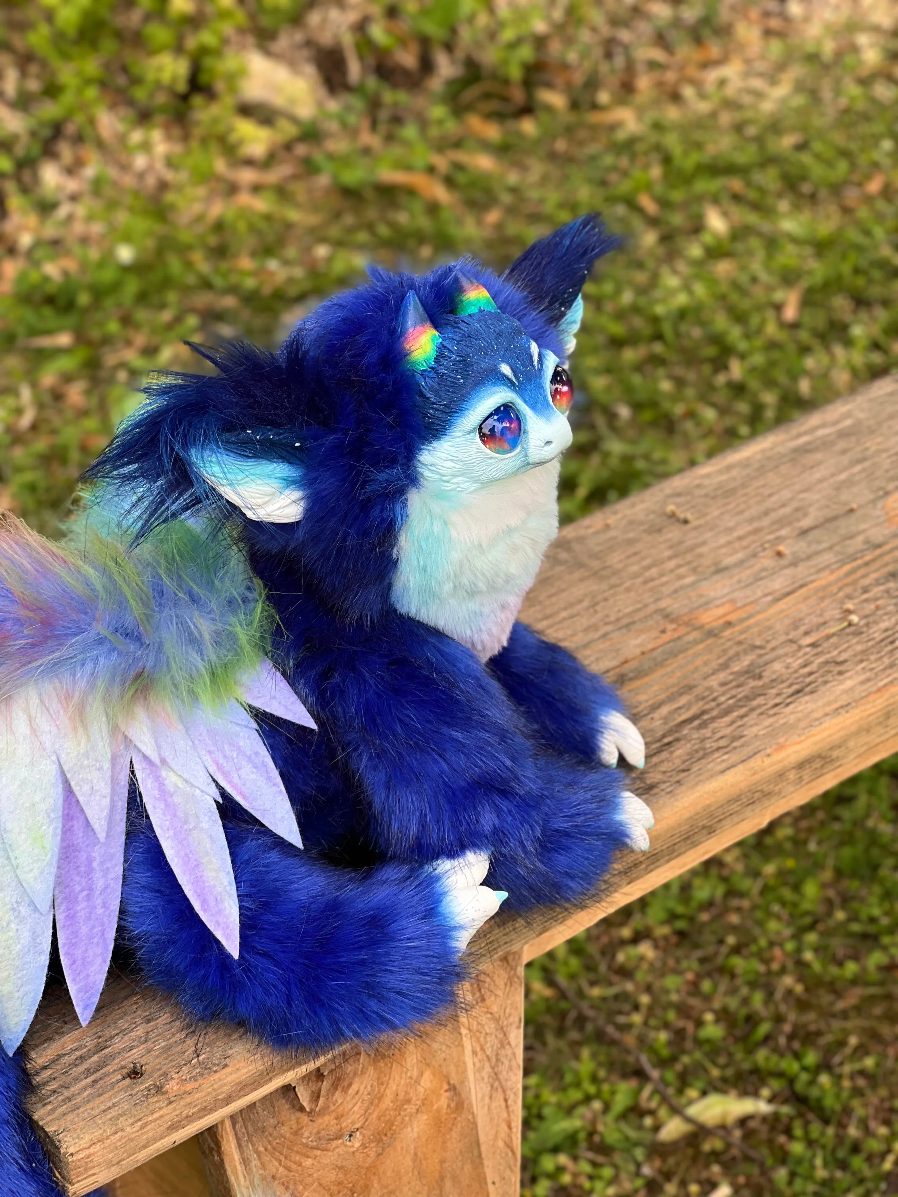 Dragonbird - cosmic blue