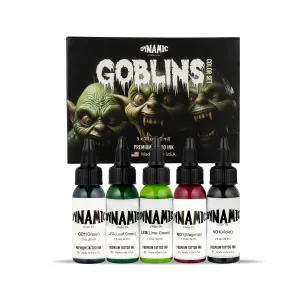 DYNAMIC TATTOO INK GOBLINS 1OZ COLOR SET