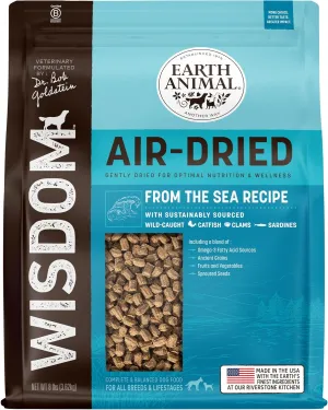 Earth Animal Wisdom Air Dried Dog Food - Sea to Stream, Chicken, Turkey
