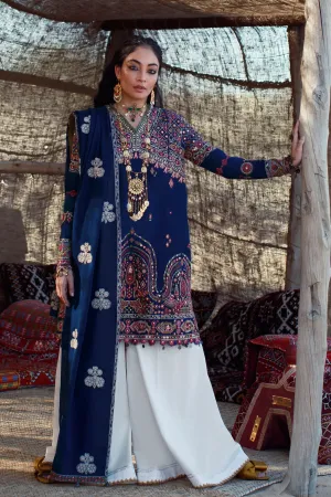 EL22-07 B (ZEINA)  | Elan Lawn 2022 | Unstitched Embroidered Lawn Suit