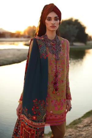 EL22-14 A (LYANNA)  | Elan Lawn 2022 | Unstitched Embroidered Lawn Suit