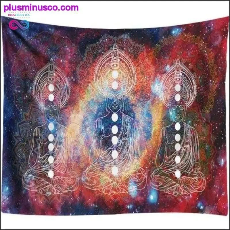 Elephant Tapestry Psychedelic Galaxy Starry Indian Mandala