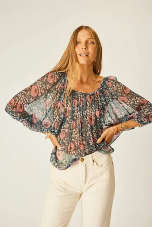 Ella Top | Vintage Flowers