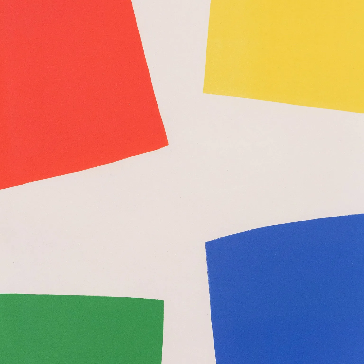 ELLSWORTH KELLY "VIVIAN BEAUMONT THEATER" LITHOGRAPH, 1965