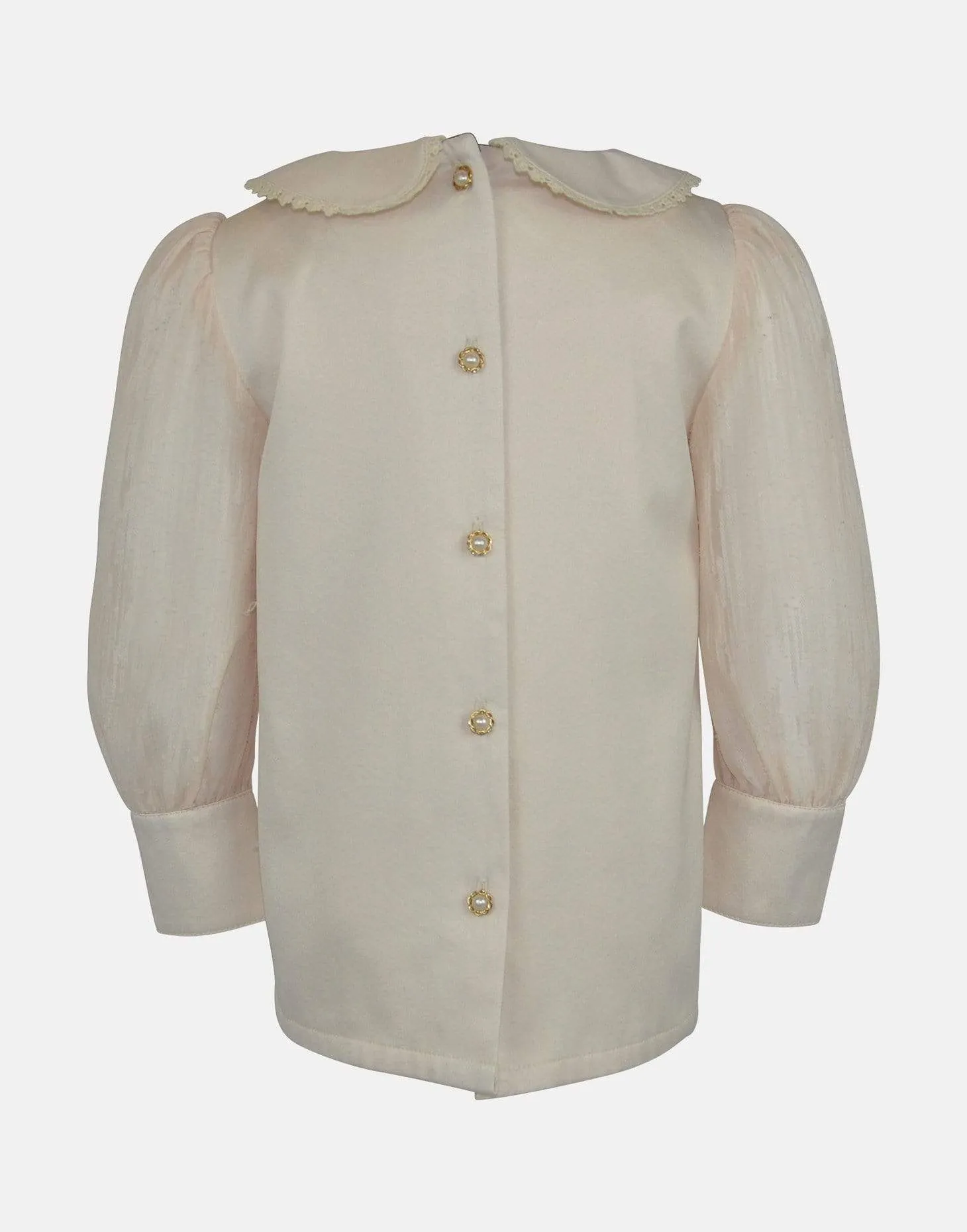 Emily : Cream blush blouse