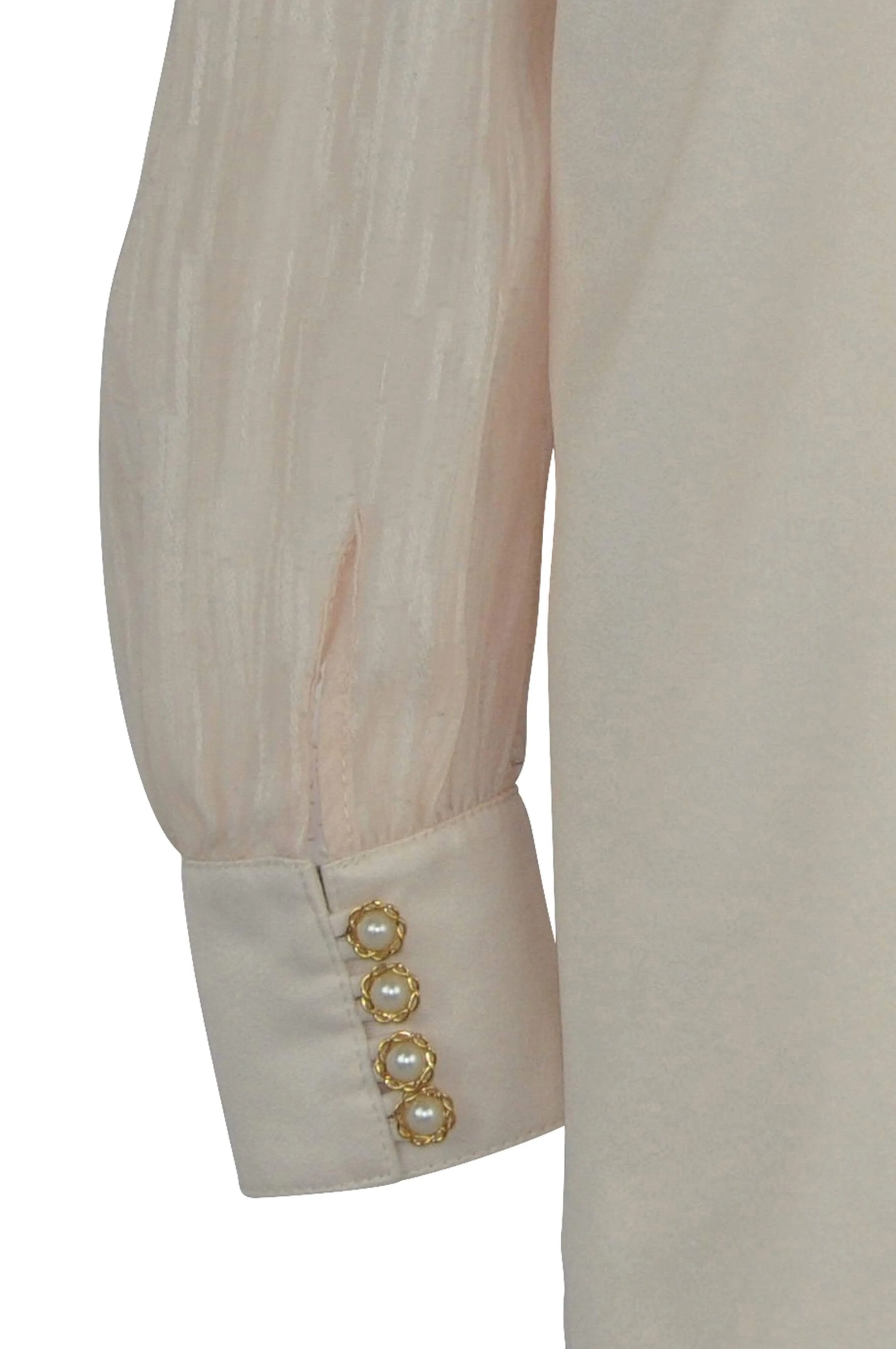 Emily : Cream blush blouse