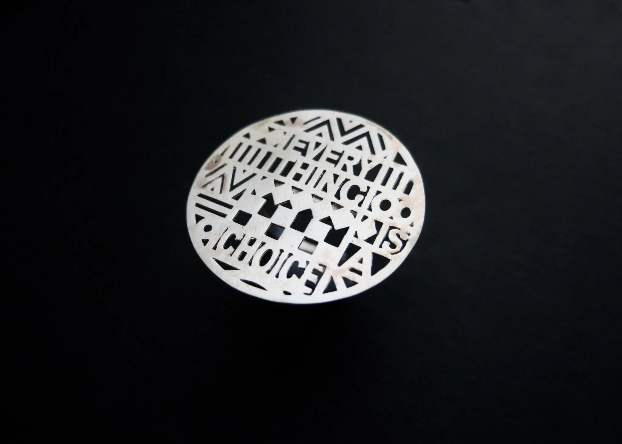Everything Is A Choice; ring