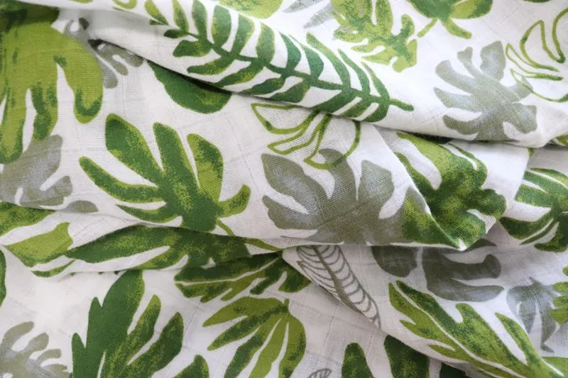Extra Large Jungle Bamboo Muslin
