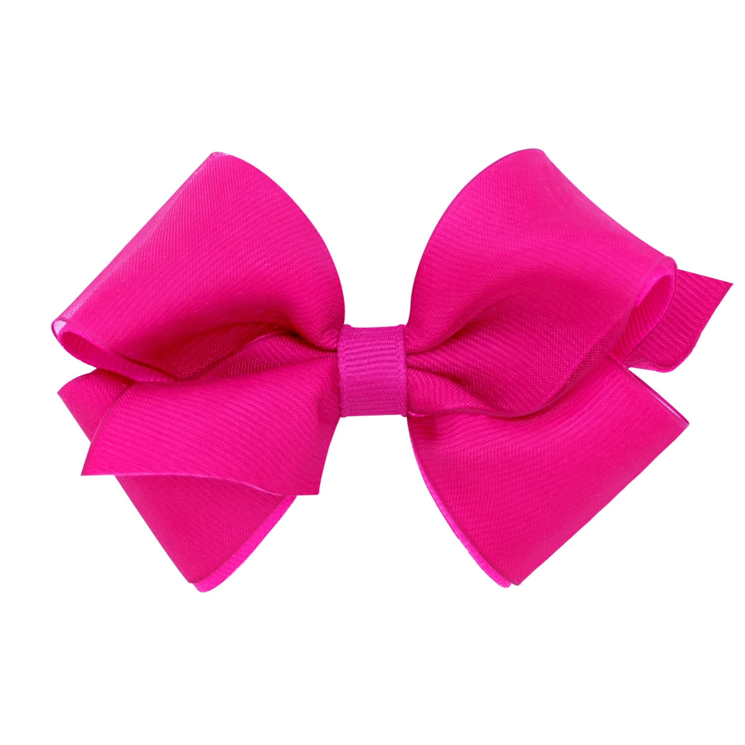 Extra Small Overlay Grosgrain Bow on Clippie