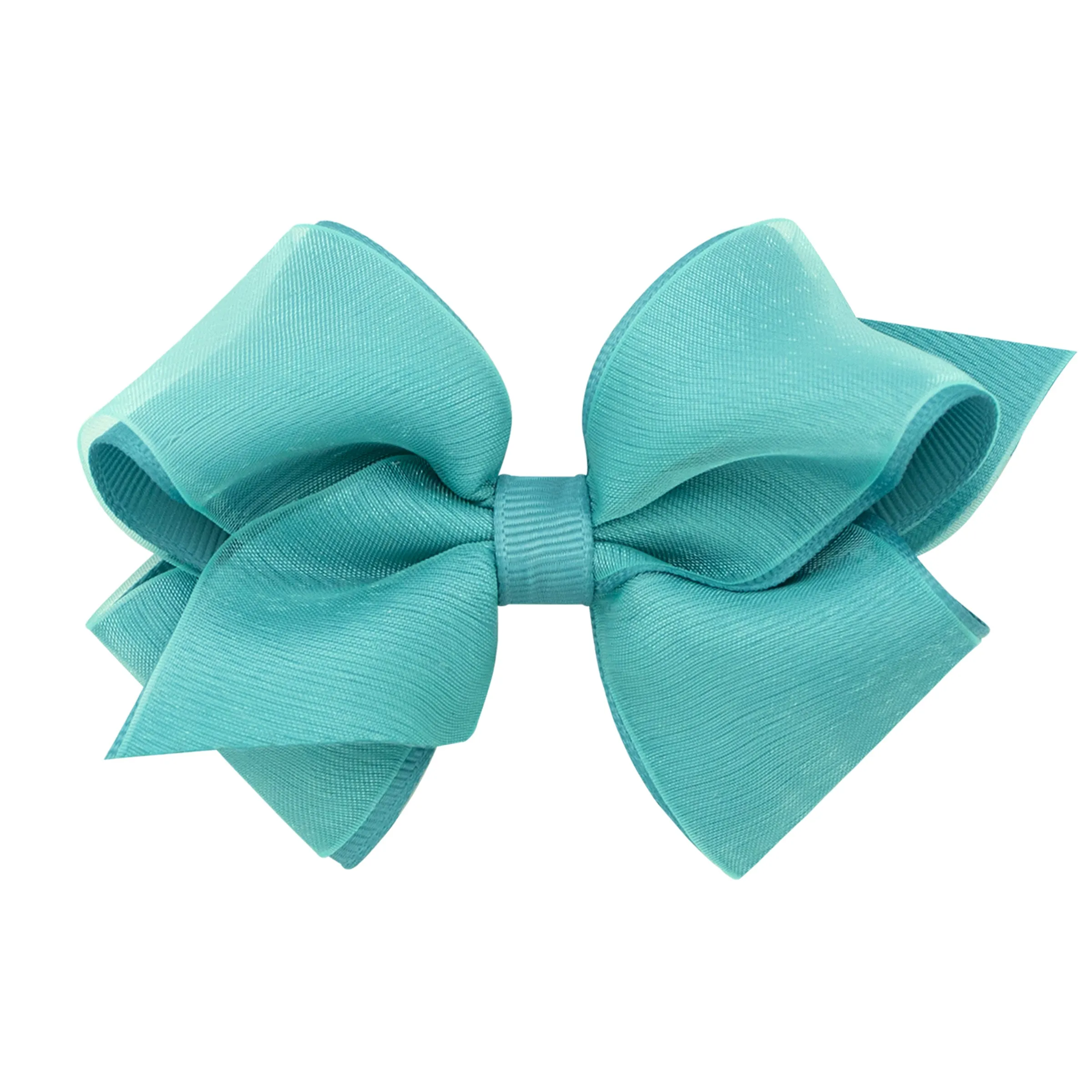 Extra Small Overlay Grosgrain Bow on Clippie