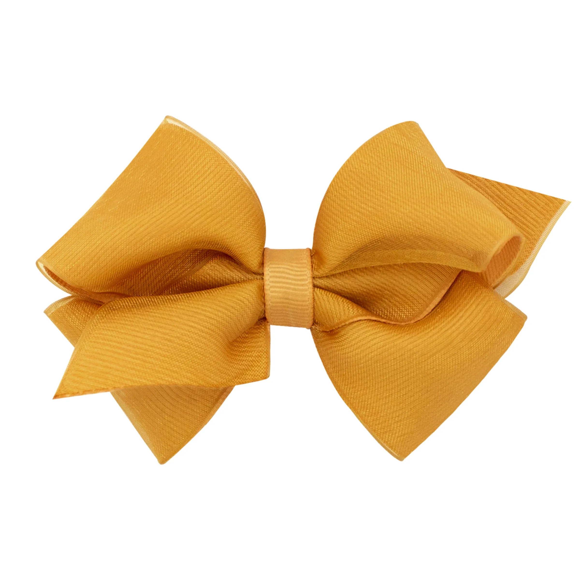 Extra Small Overlay Grosgrain Bow on Clippie