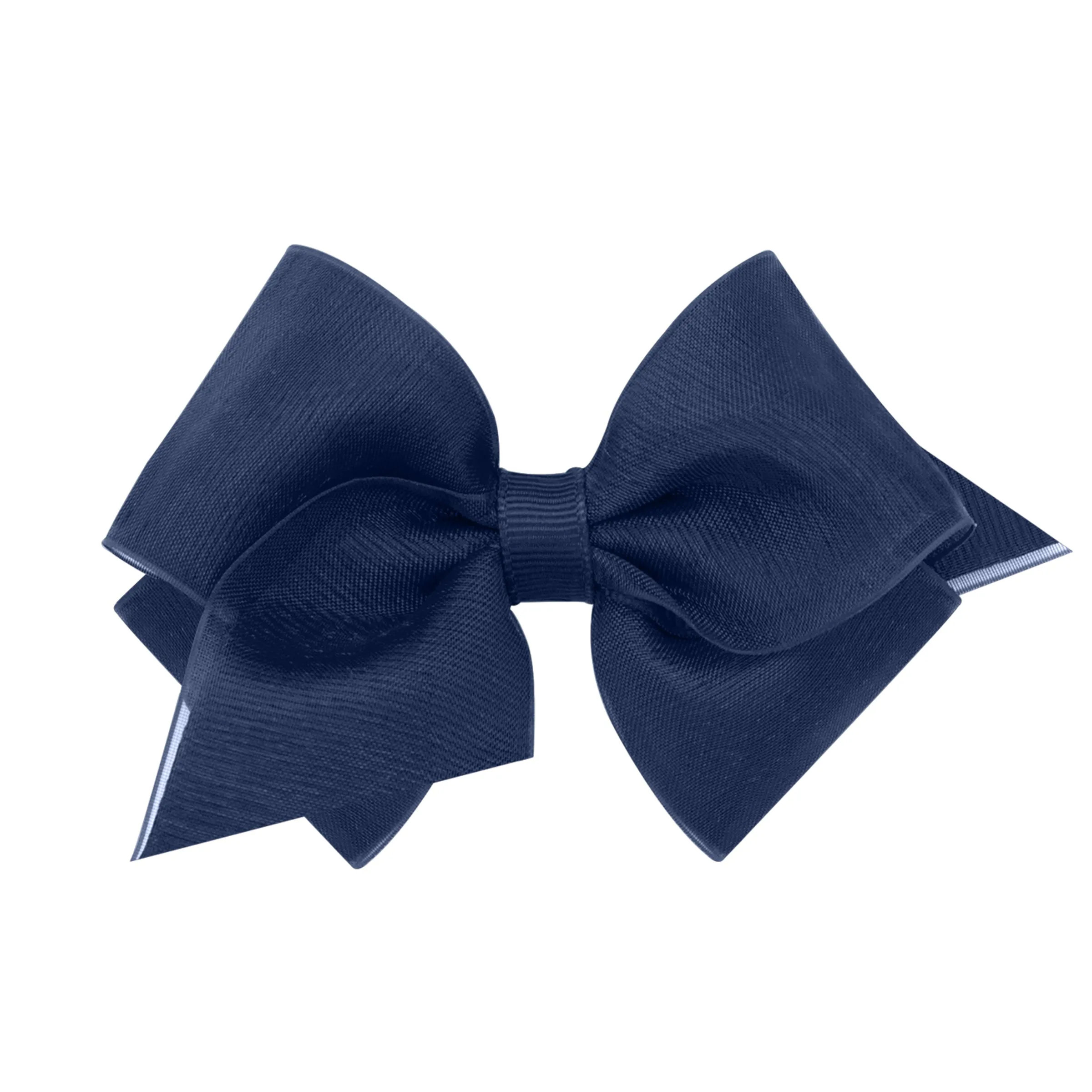 Extra Small Overlay Grosgrain Bow on Clippie