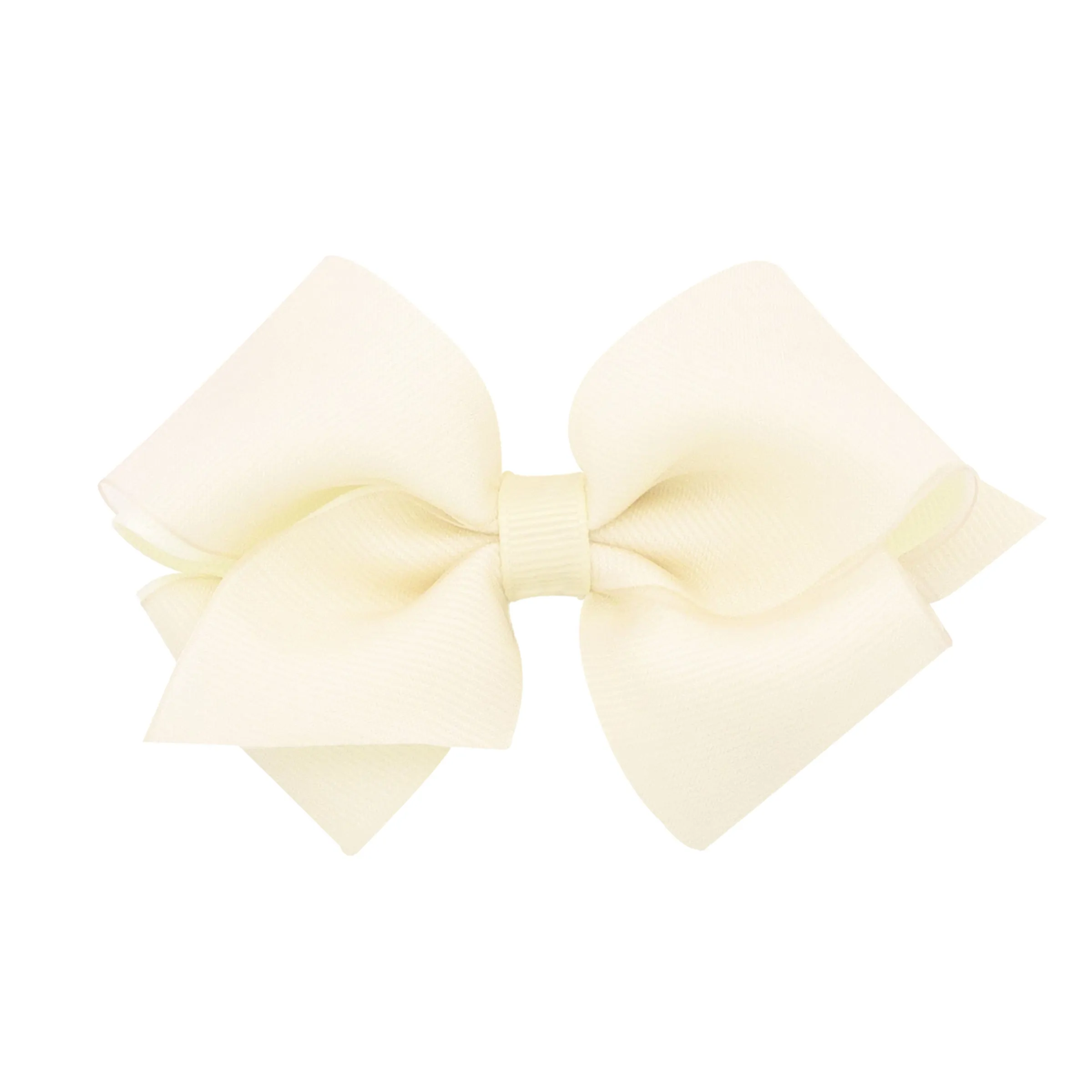 Extra Small Overlay Grosgrain Bow on Clippie