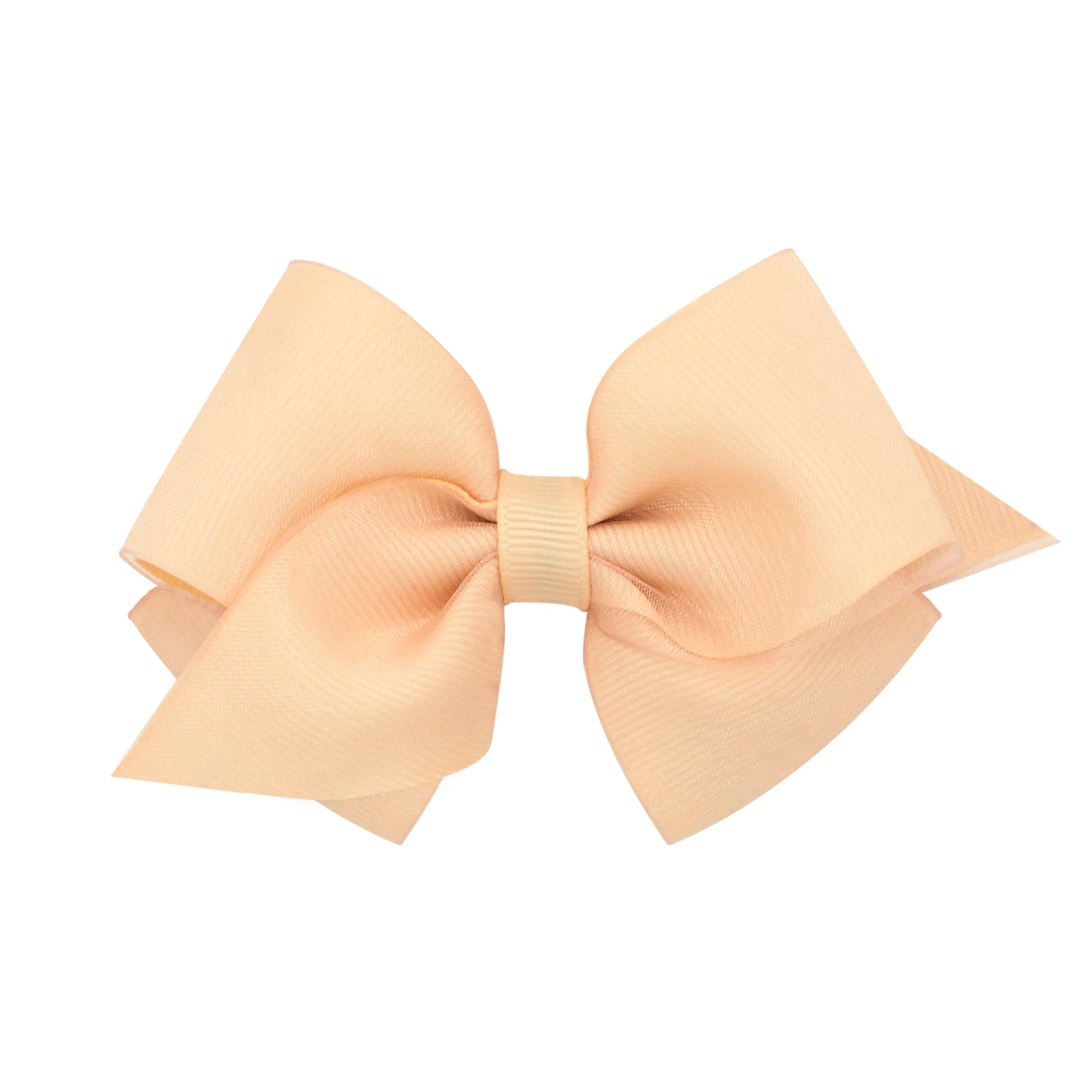 Extra Small Overlay Grosgrain Bow on Clippie