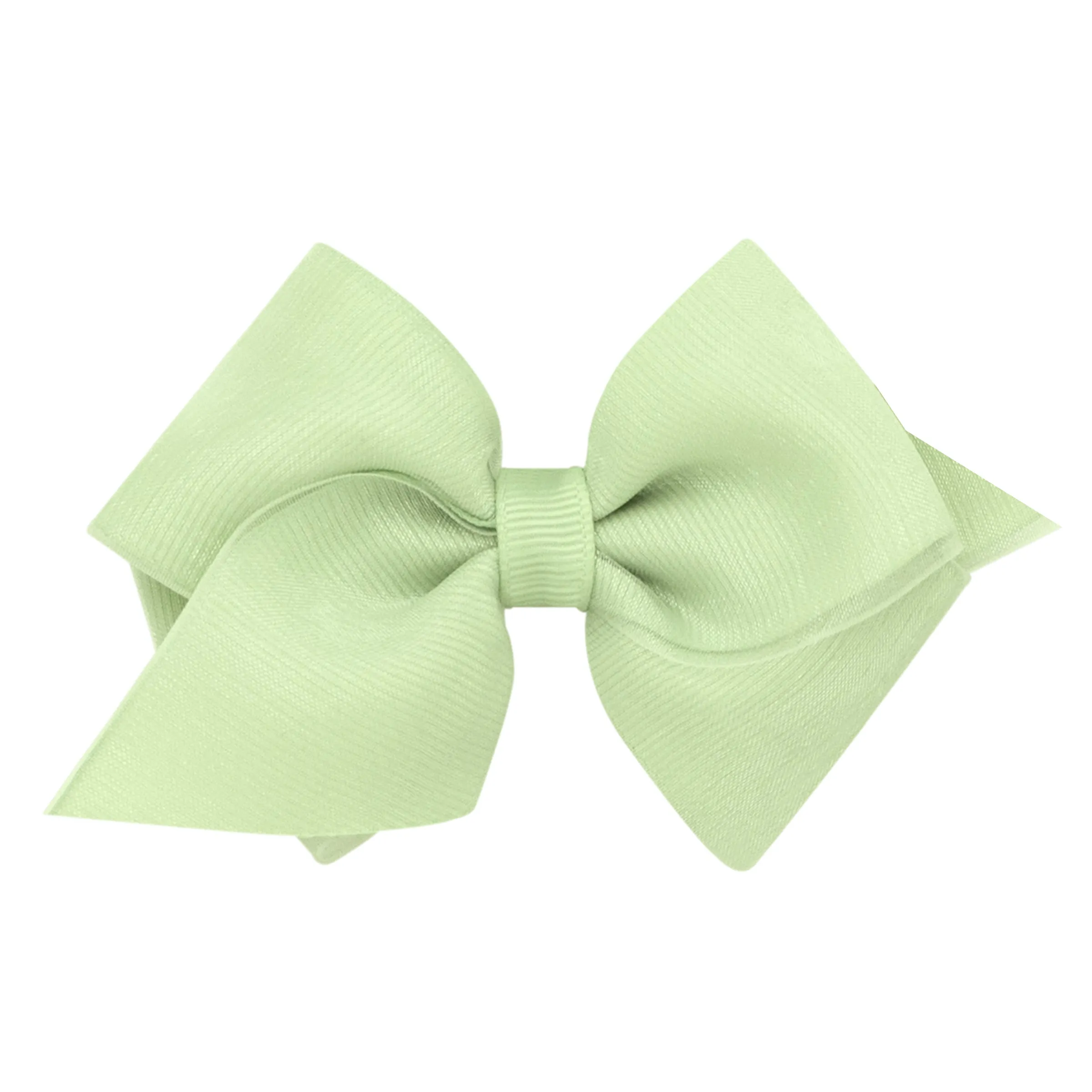 Extra Small Overlay Grosgrain Bow on Clippie