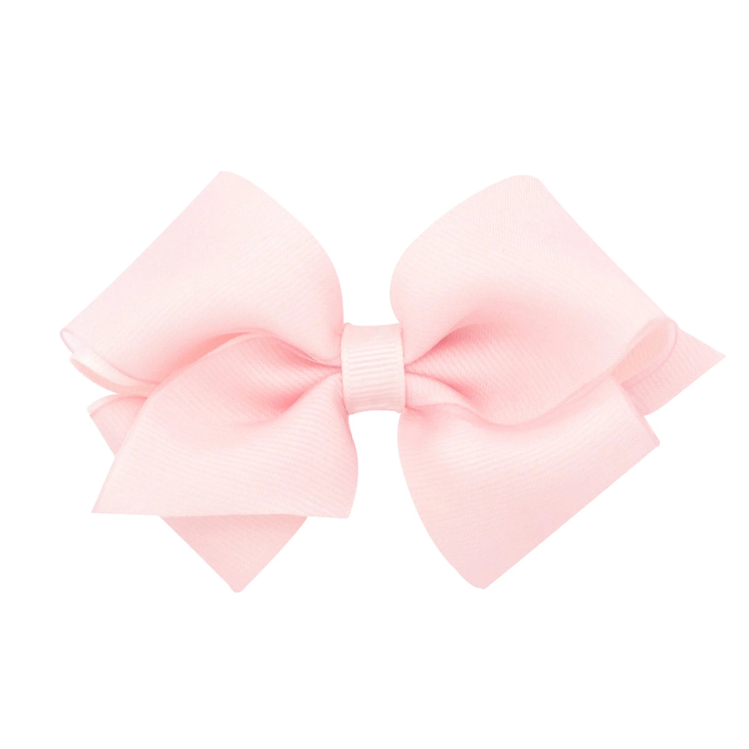Extra Small Overlay Grosgrain Bow on Clippie