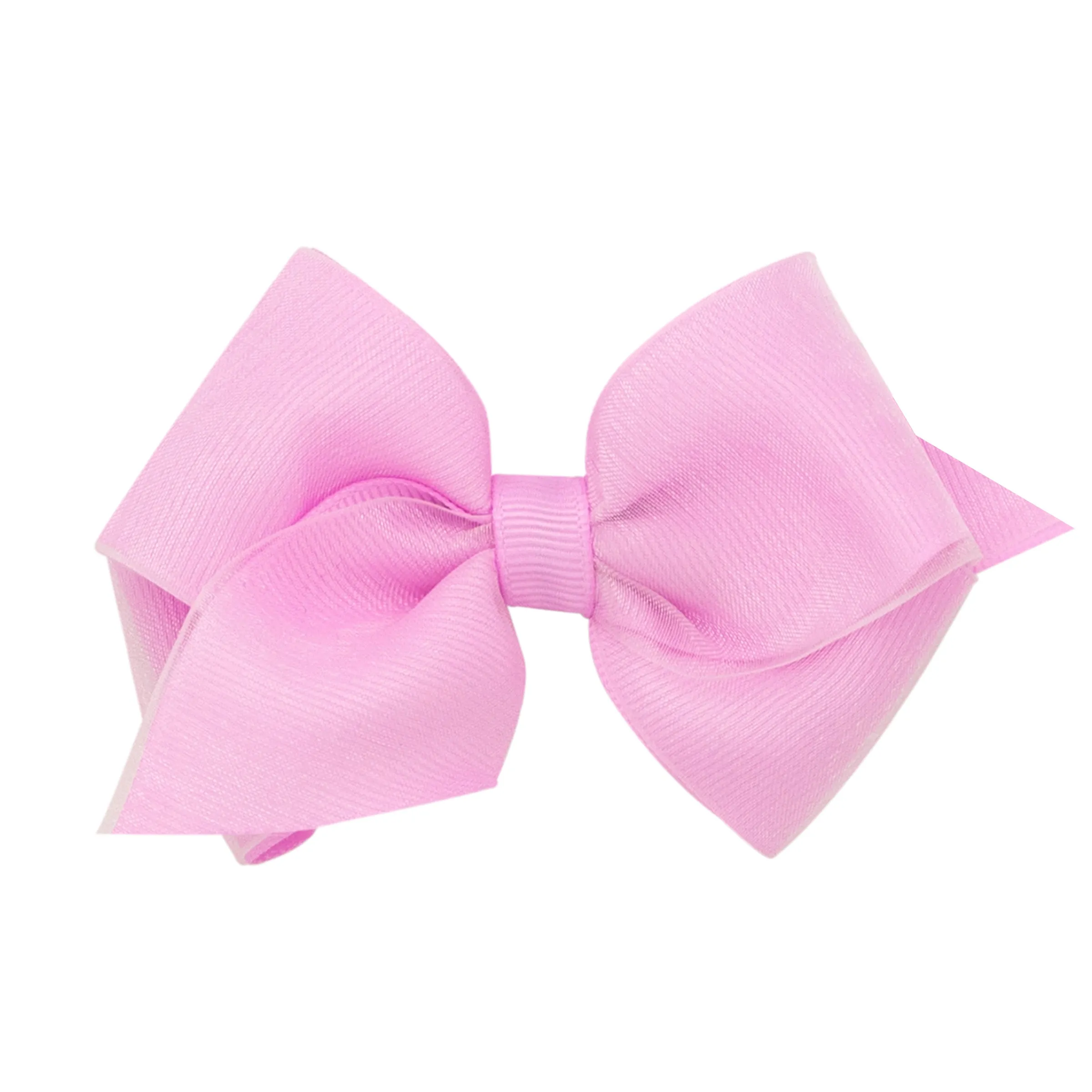Extra Small Overlay Grosgrain Bow on Clippie