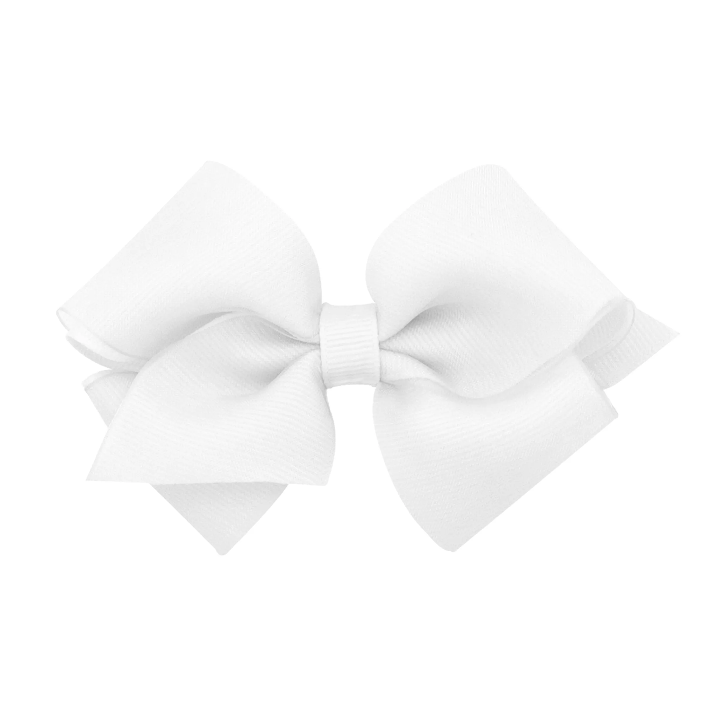 Extra Small Overlay Grosgrain Bow on Clippie