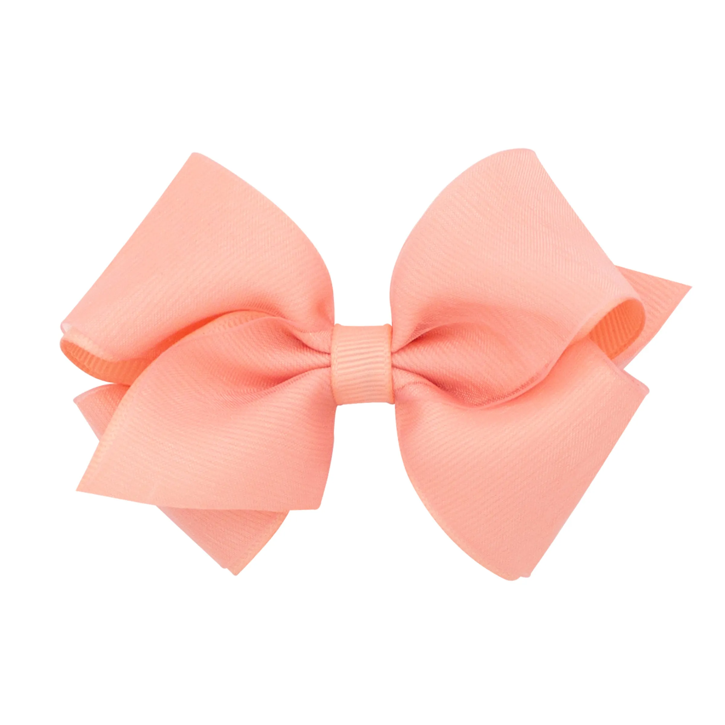 Extra Small Overlay Grosgrain Bow on Clippie