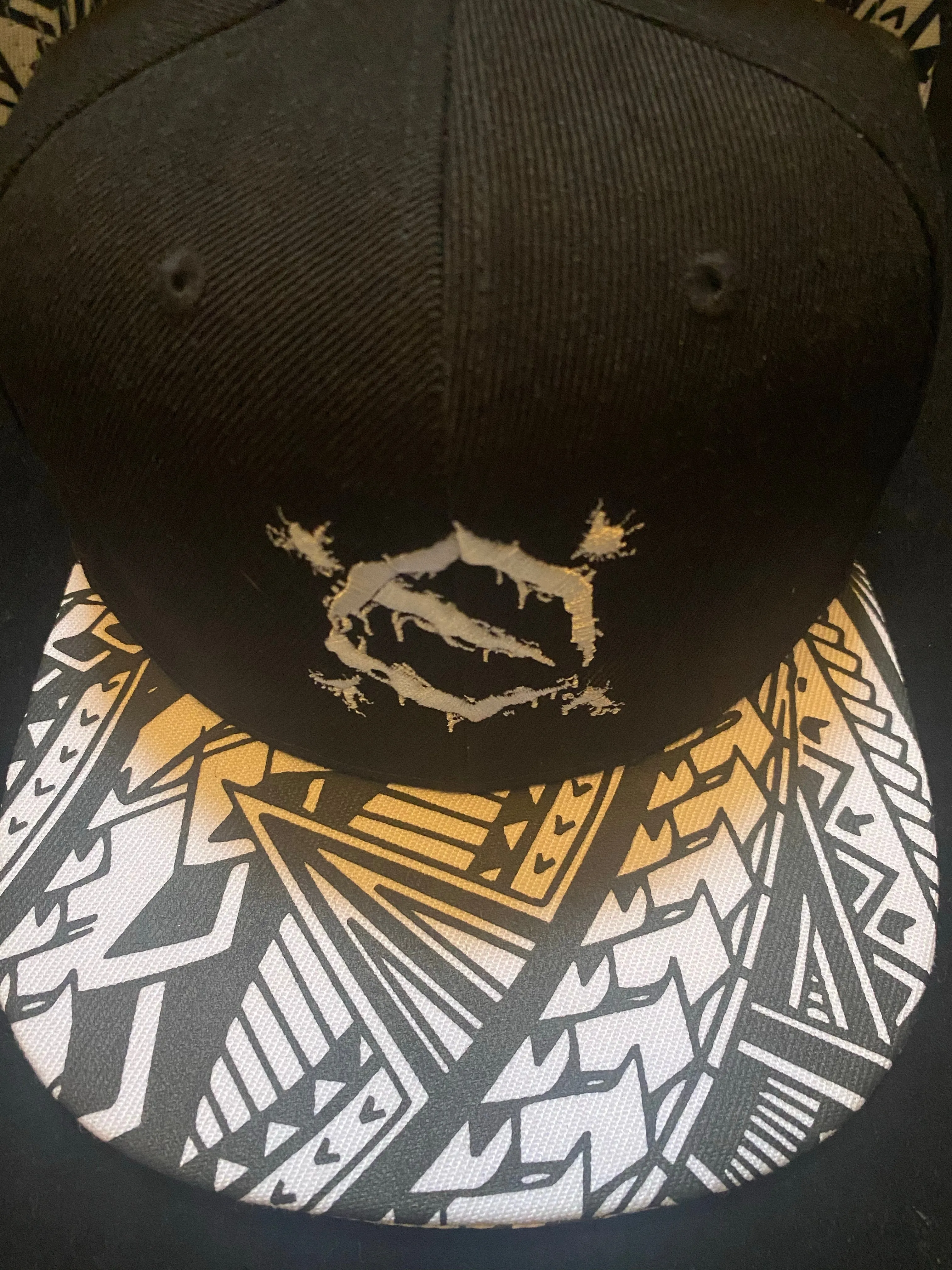 EZ MIL Tribal Brim Emblem SNAPBACK