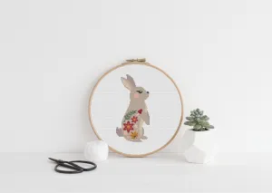Fall Bunny Cross Stitch Pattern #490