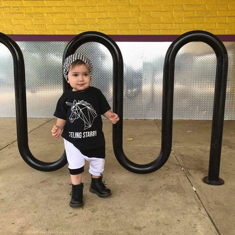 Feeling Stabby Kid's Tee Or Bodysuit