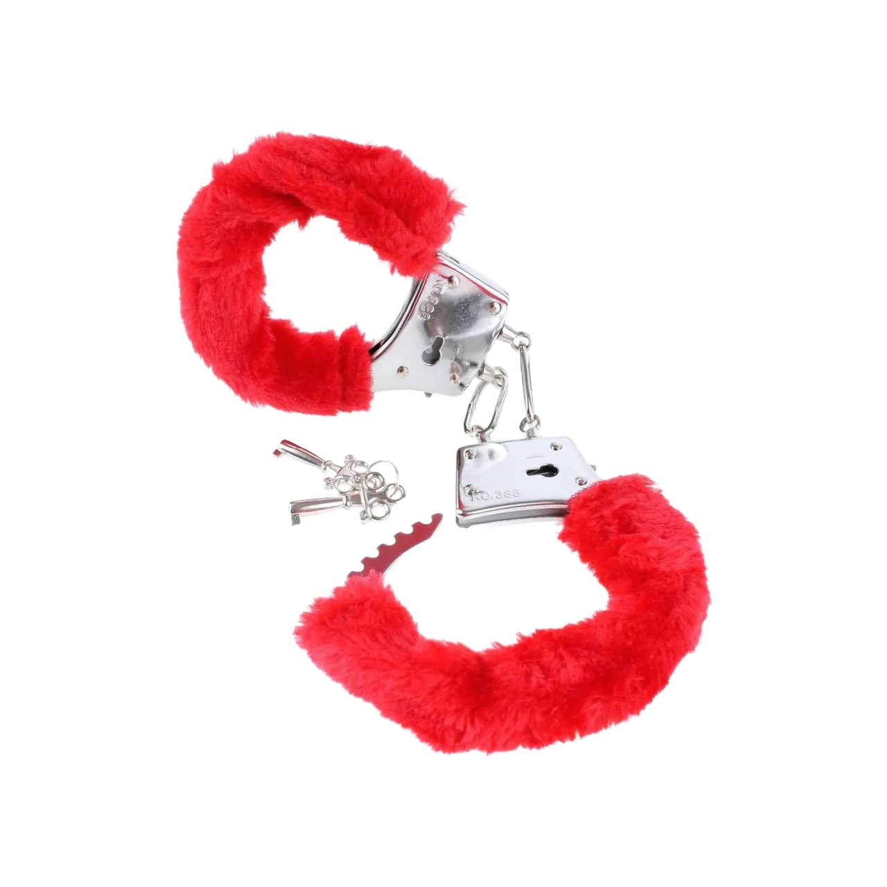 Fetish Fantasy Series Beginners Furry Cuffs Red