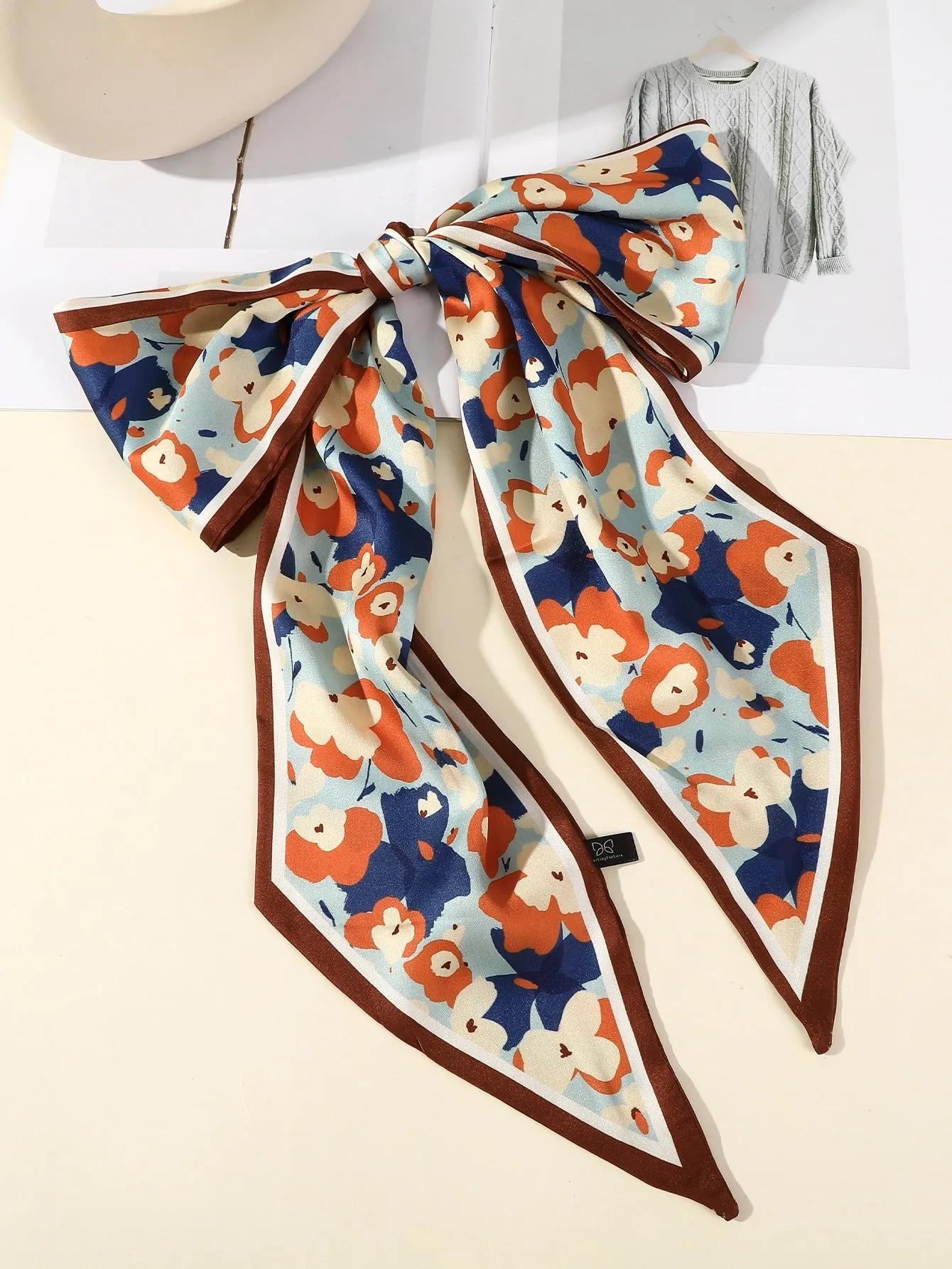 Floral Pattern Hair Band