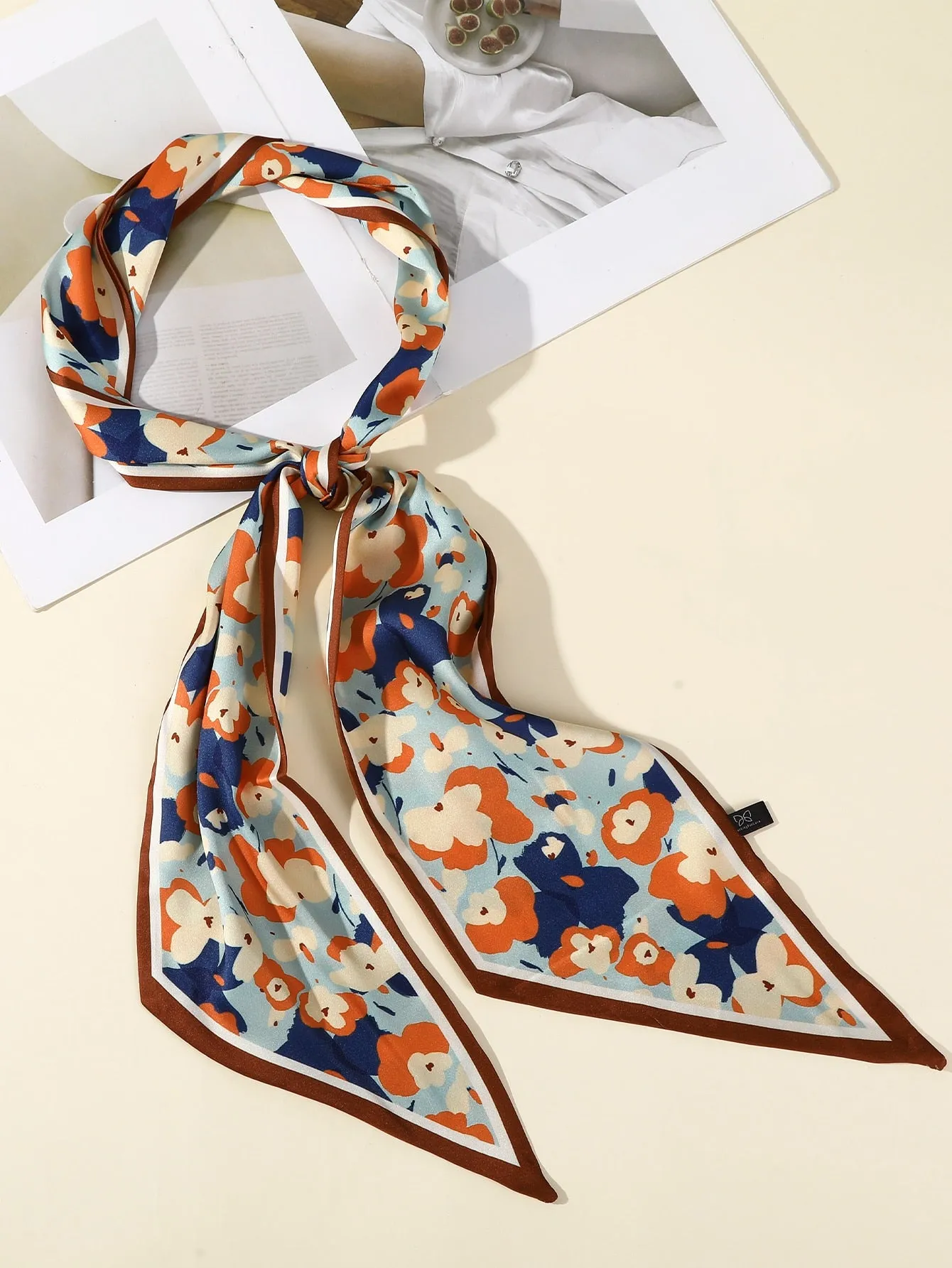 Floral Pattern Hair Band