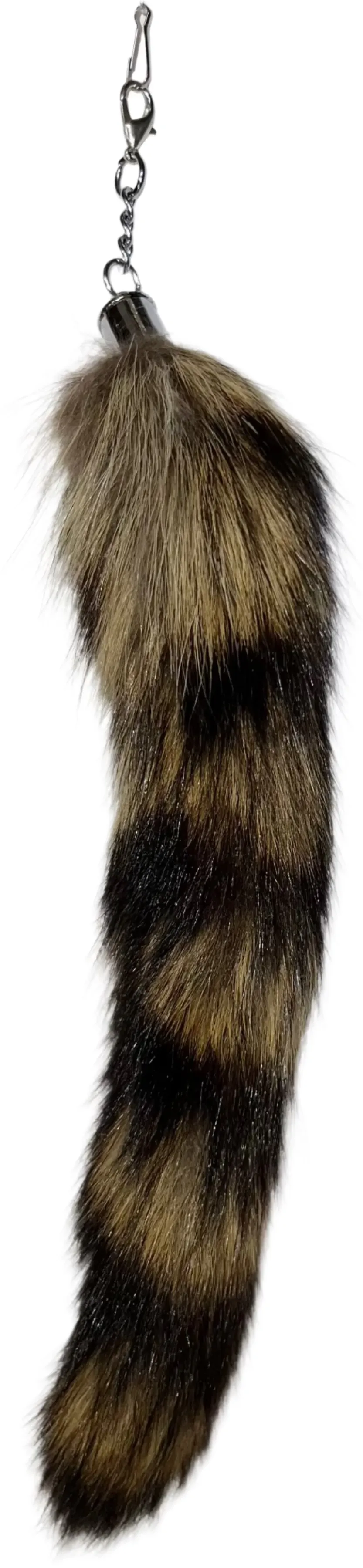 Fox Fur Plush Tail and Telescoping Wand Cat Toy
