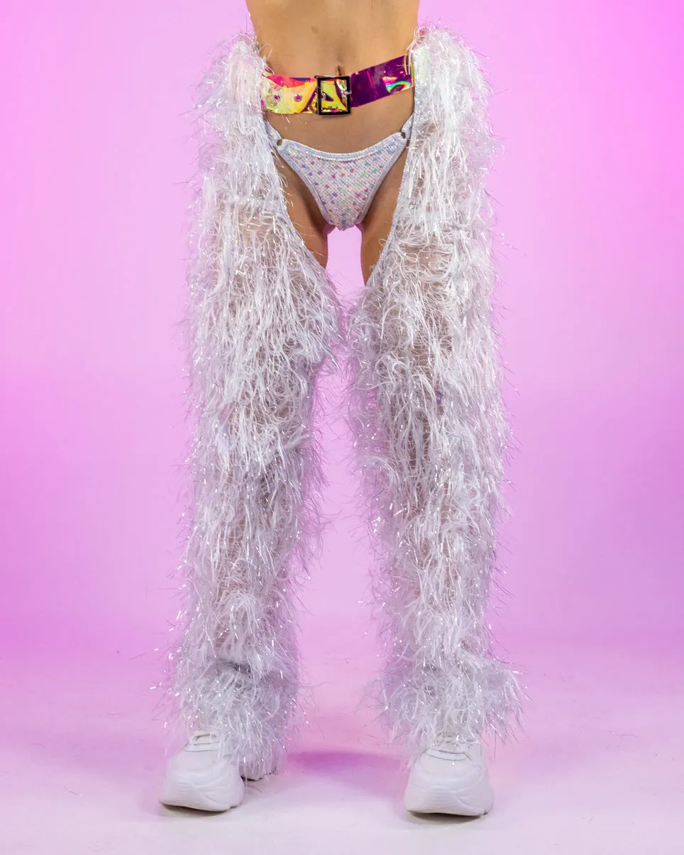 Funkmaster Faux Fur Chaps w/ Belt