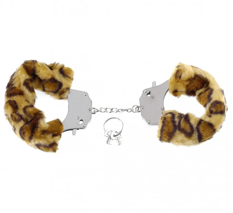 Furry Cuffs - Cheetah