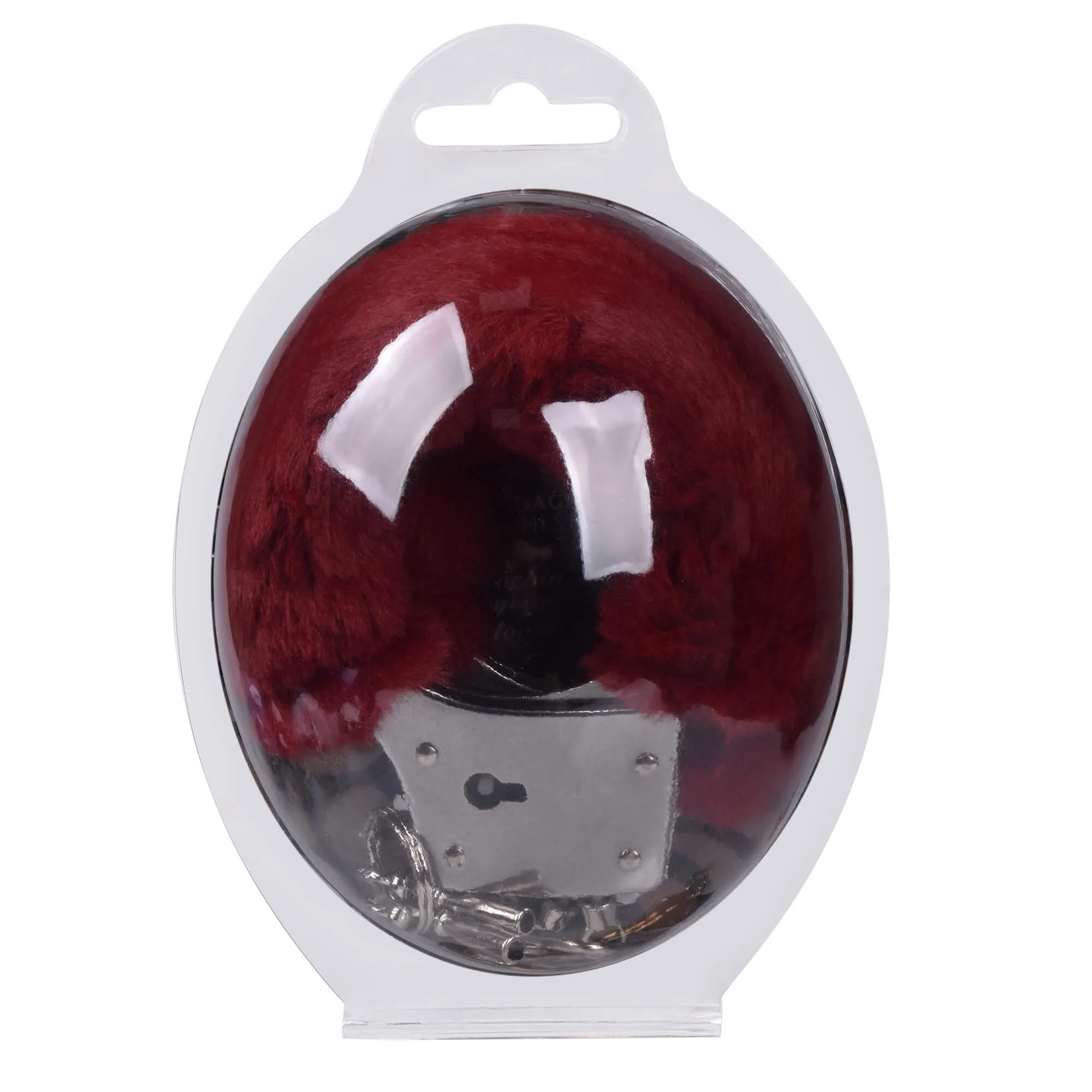 Furry Handcuff-Wine