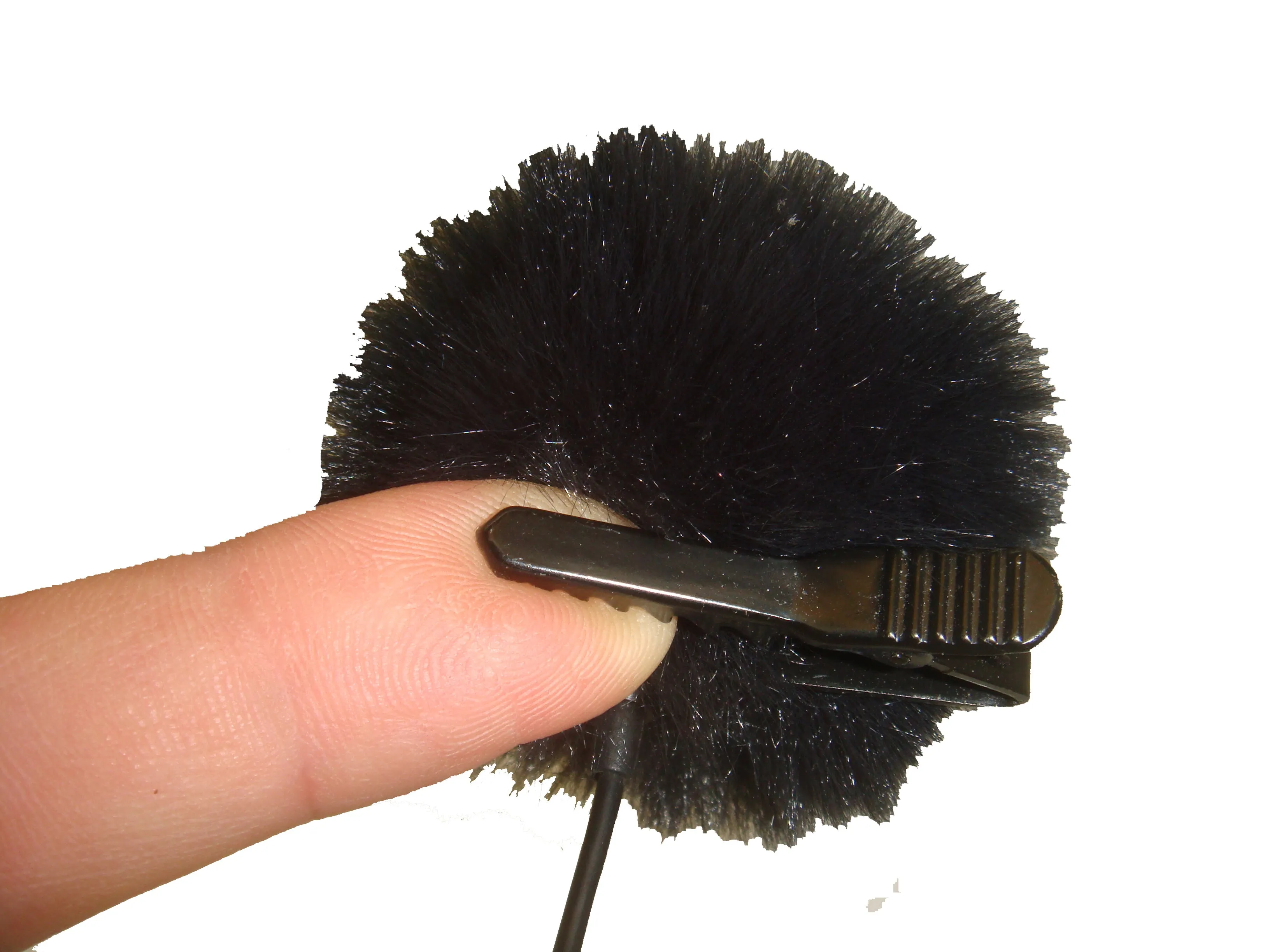 Furry Windshield Microphone Cover for 3mm 6mm 9mm Diameter Lavaliere Lapel Mics