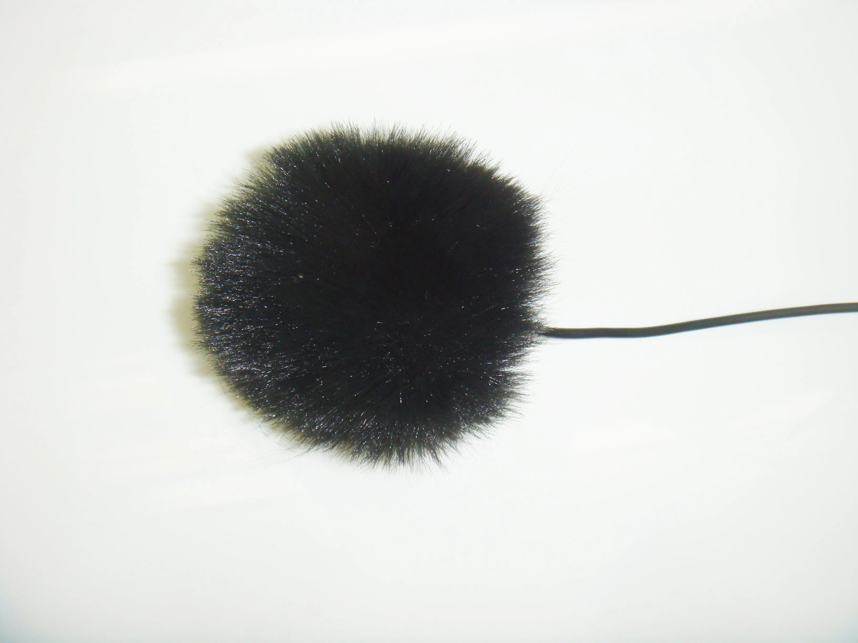Furry Windshield Microphone Cover for 3mm 6mm 9mm Diameter Lavaliere Lapel Mics