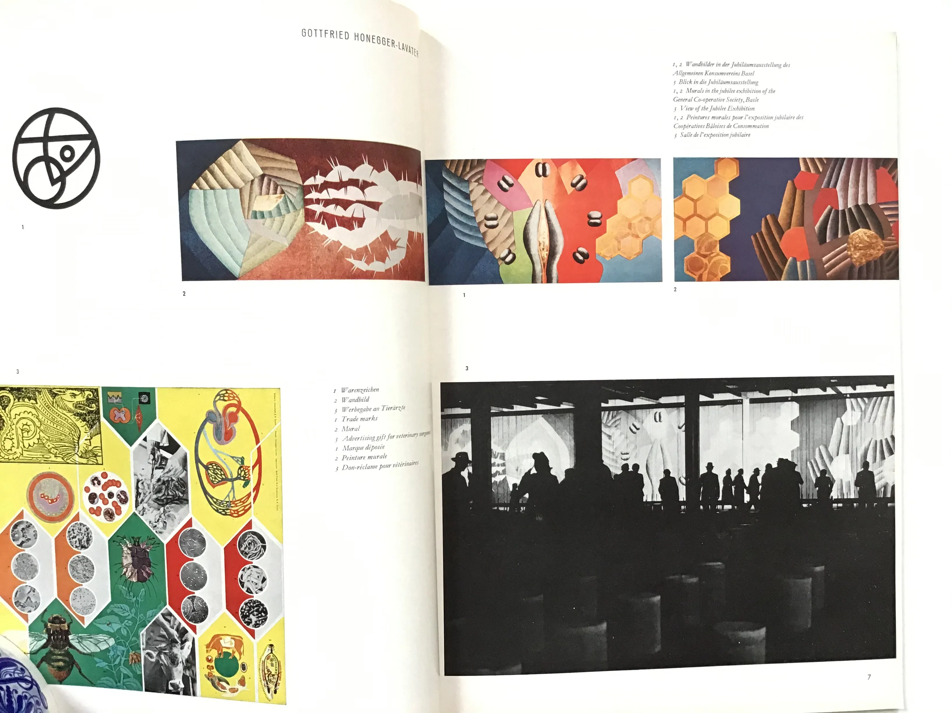 Gebrauchsgraphik magazine on International Advertising Art  January 1956