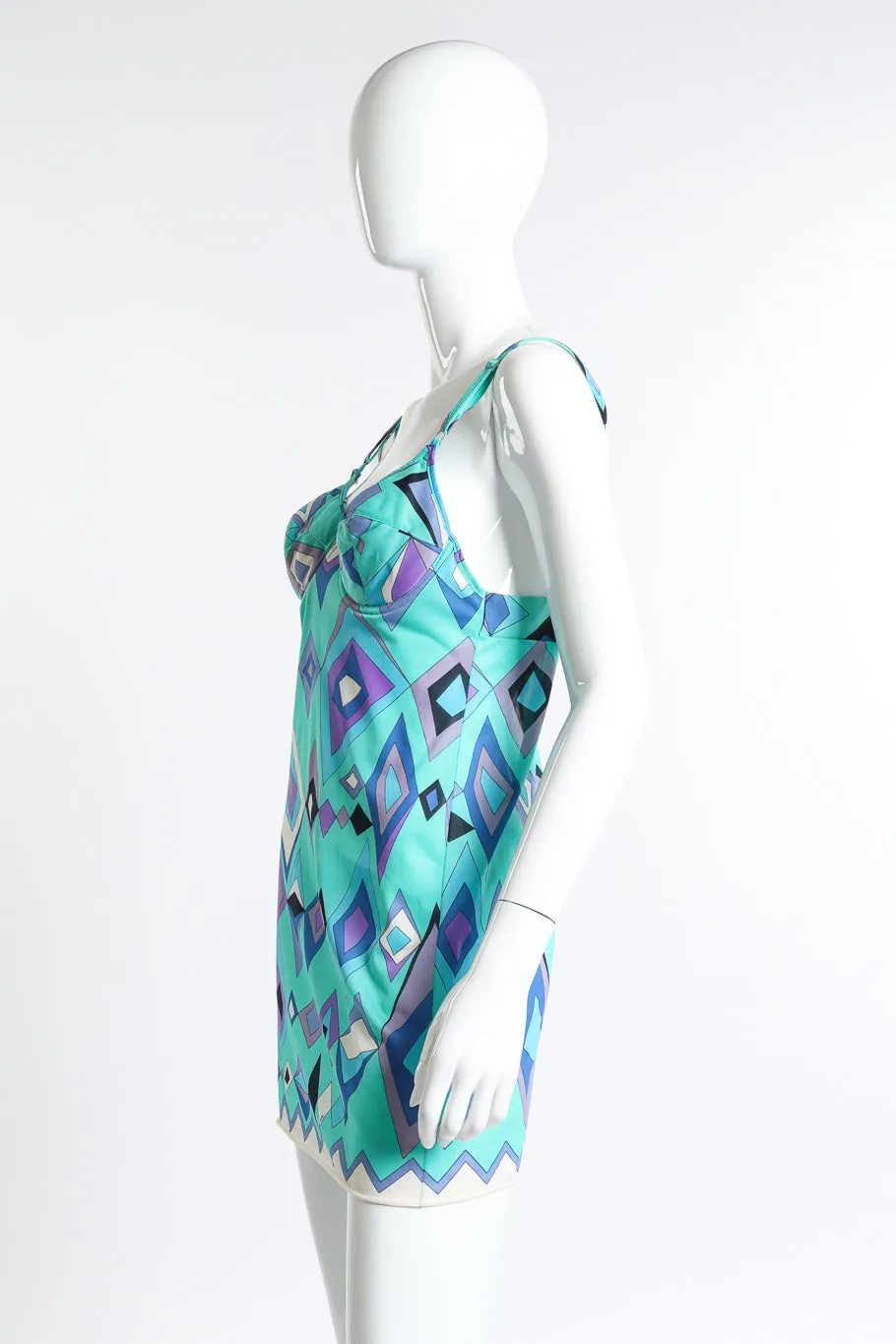 Geo Diamond Print Slip