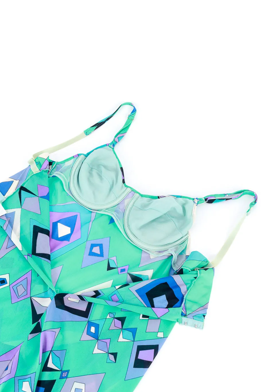 Geo Diamond Print Slip