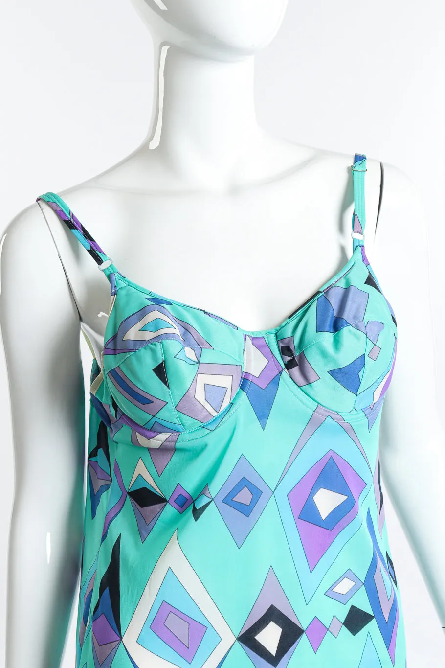 Geo Diamond Print Slip