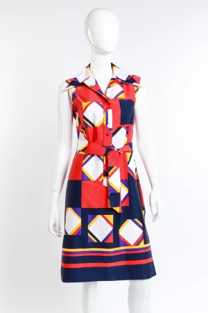 Geometric Shift Dress