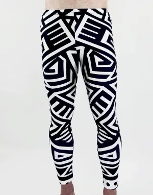 Geometric Shock Unisex Leggings