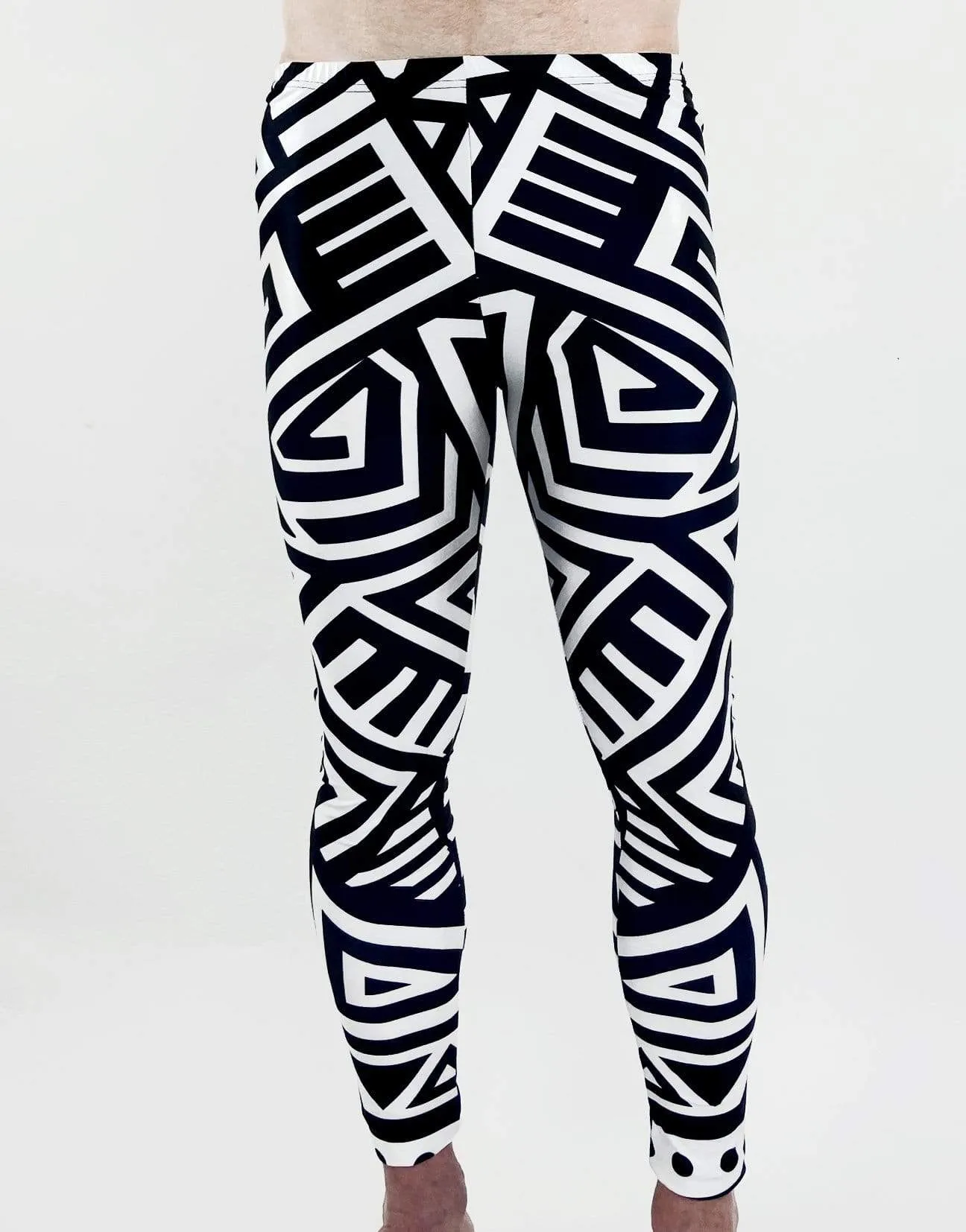 Geometric Shock Unisex Leggings