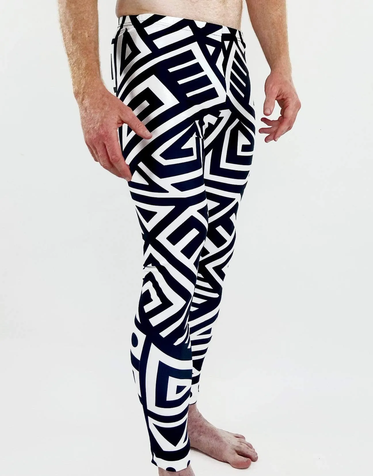 Geometric Shock Unisex Leggings