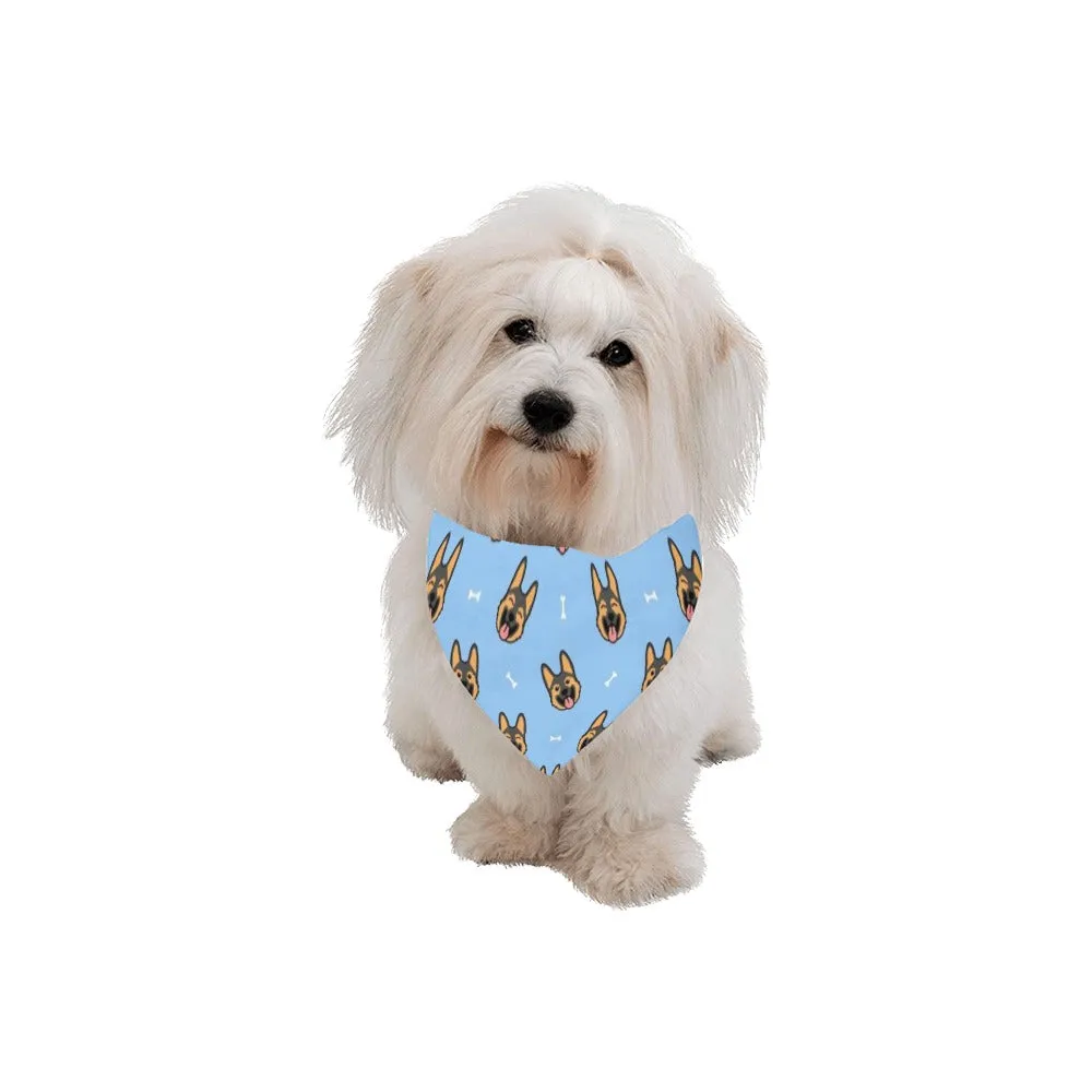 German Shepherd Pet Bandana - Cartoon