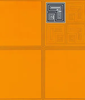 GORDON HOUSE "ORANGE MATRICES" 1968