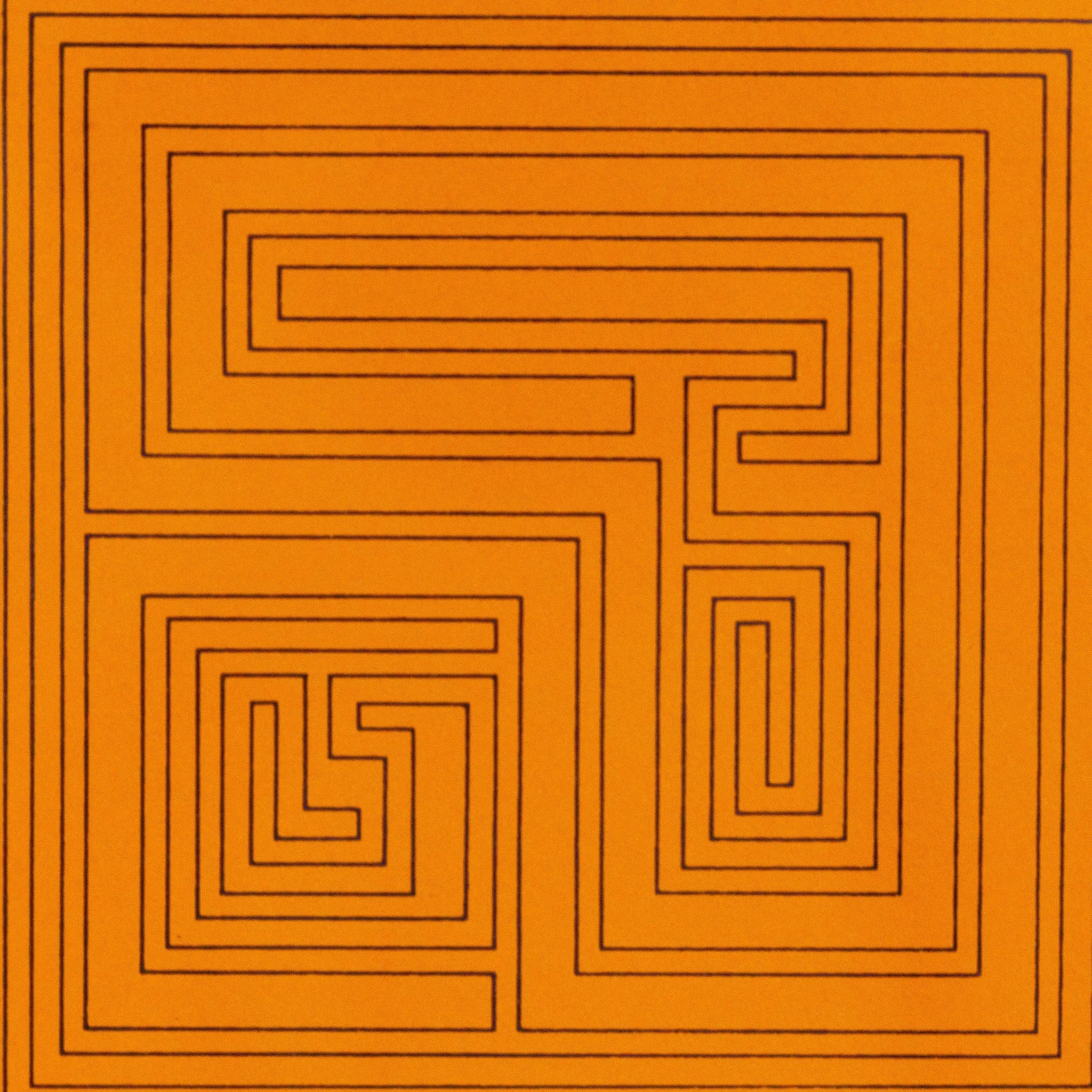 GORDON HOUSE "ORANGE MATRICES" 1968